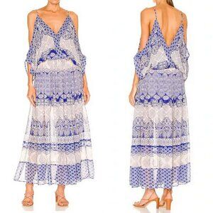 MISA Los Angeles x REVOLVE Farrah Off Shoulder Maxi Dress XS/S